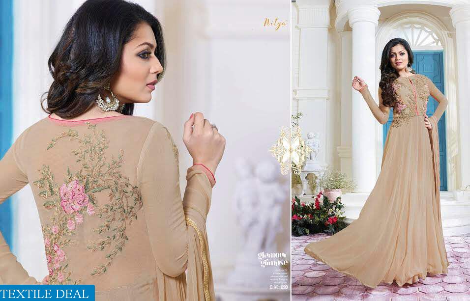 LT nitya suits vol 102 Wholesale Designer heavy anarkali Suits